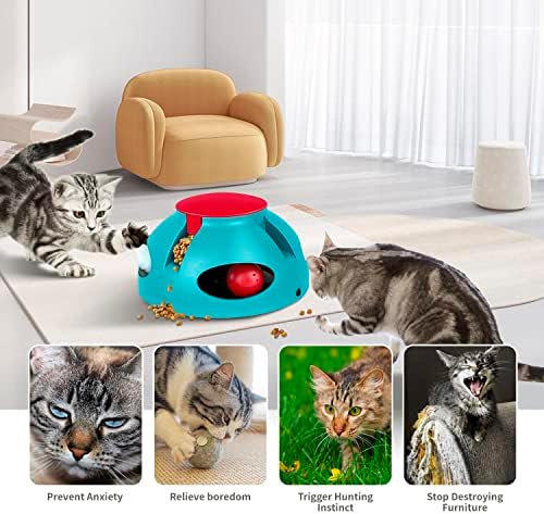 Brinquedo de gato interativo de coropet para gatinho de gato interno, brinquedo de gato elétrico com rastreamento de