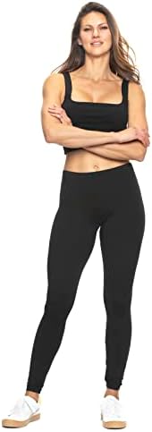 Felina Velvety Super Soft Lightweight Style 2801 Leggings - Para mulheres - calças de ioga, roupas de exercícios