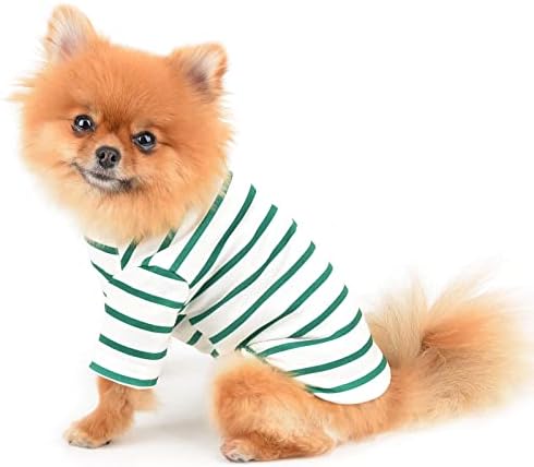 Camiseta de cachorro pequeno paiuful Roupas de cachorrinho de puplo de pão