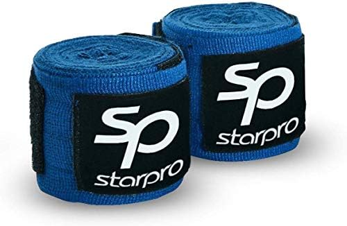 StarPro | Crepe boxing envolve homens e mulheres | Muitas cores | Thumb & Loop | Praços de mão de boxe para luvas de boxe