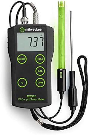 Milwaukee ph medidor mw102 Pro + temperatura - plantas de jardim Valor tiras de teste de testador de piscina para piscina medidor