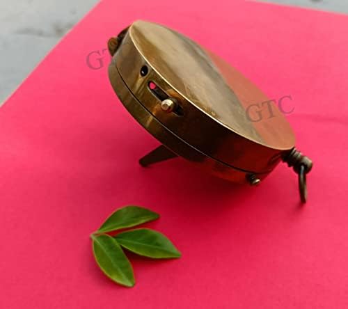 Companhia de Negociação Gauri gravada Tool de navegação de bússola de bússola antiga Dia dos Pais Náutica, melhor aniversário de