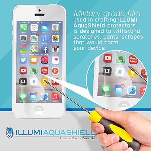 Illumi Aquashield Screen Protector Compatível com Samsung Galaxy A9 Note de alta definição de alta definição