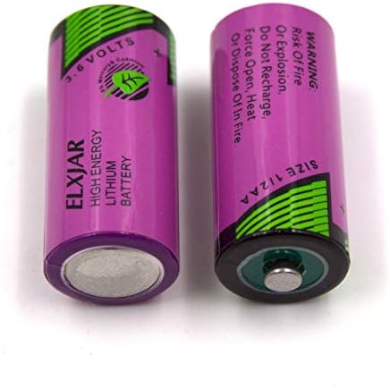 Elxjar TL-5955 3,6V Substituição de bateria 2/3AA para Tadiran TL-2155 TL-4955 TL-5155 TL-5955, XENO XL-055F, Bateria de cloreto