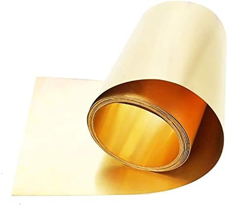 Z Criar design Placa de latão Folha de papel alumínio Belinha de cobre Skin Metal Working Materiais industriais H62 Cu 0,8mmx16mmx1m
