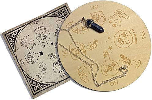 Pendulum Board Wooden Witchcraf WicCan altar Supplies Kit de bruxaria iniciante