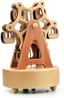 Binkegg Play [Melody Unchained] Caixa de madeira de madeira com gigantes com movimento musical Sankyo