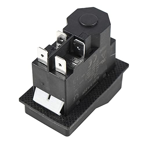 HQRP Of-Off Switch Magnetic Compatível com Kedu KJD17, Grinder de serra de poeira da ferramenta elétrica da ferramenta elétrica,