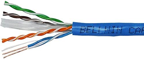 Jinghua CAT6 Ethernet Cable, cabo LAN de alta velocidade, CAT6 com conector RJ45 banhado a ouro, mais rápido que