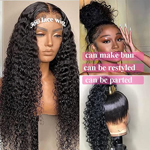 Wigs de água do cabelo humano 360 360 Wigs Human Hair Water Wig para mulheres negras pré -arrancadas com cabelos para bebês não processados ​​perucas de cabelo humano virgem não processado