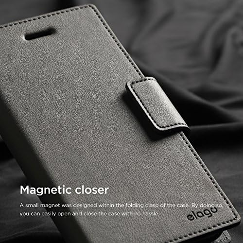 Casca de carteira de Elago para o iPhone 6/6s Plus + HD Professional Screen Film incluído - embalagem de varejo completa
