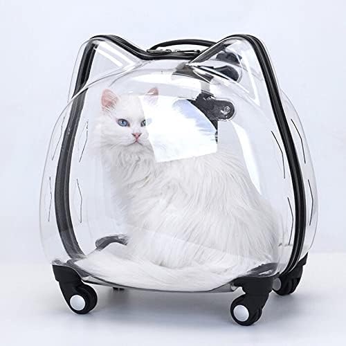 Sawqf Pet Case Caso Caso de Viagem 360 ° Bacha de Transporte Panorâmico Transparente Grande Capacidade