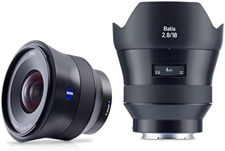 Zeiss Batis 18mm f/2.8 para câmeras Sony E Mount Mirrorless, preto