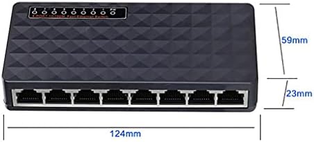 YFQHDD 10/100 Mbps 8 Porta Desktop Fast Ethernet LAN RJ45 Switch Hub do interruptor Adaptador Router