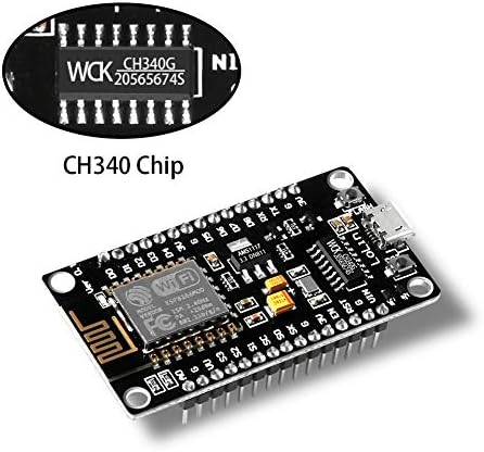 6PCS ESP8266 NodeMCU Lua CH340 ESP-12E WiFi Internet Development Board 4M Flash Serial Wireless Módulo para Arduino
