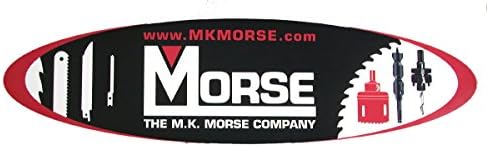M.K. MORSE RB610T50 6-BY-3/4-BY-0.035 polegadas 10 TPI Bi-metal-metal Lâmina de serra, 50 pacote