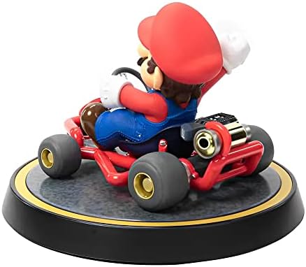 Primeiros 4 Figuras Mario Kart: Mario estátua