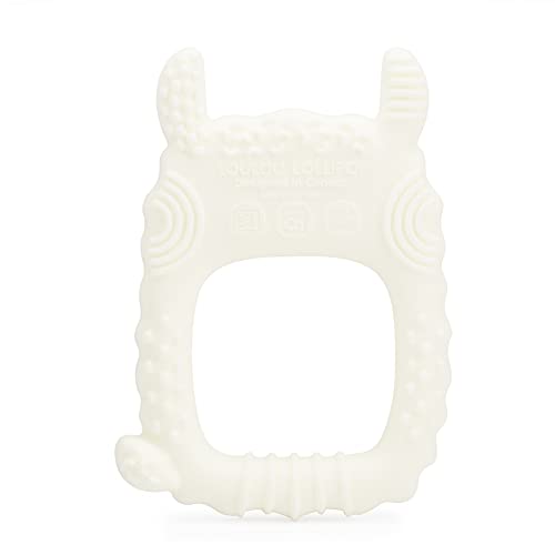 Loulou Lollipop Silicone Baby Teether - Llama