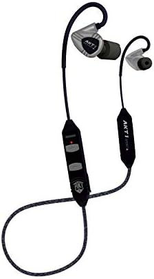 Fones de ouvido de tampão para ouvido sem fio StrikePro Wireless Bluetooth 5.0, classificação de redução de ruído de 29 dB, duração