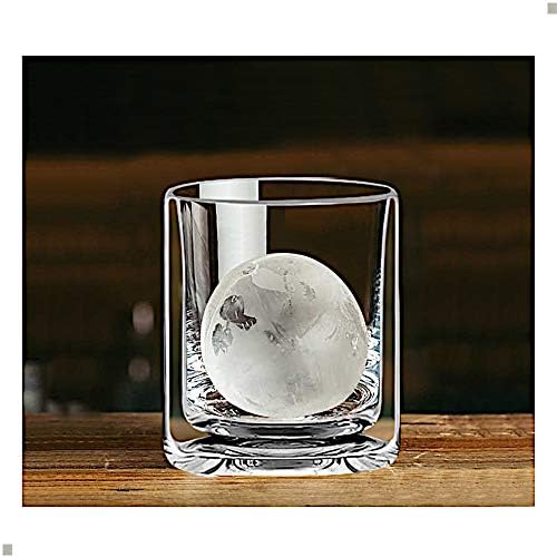Sun's Tea Double Wall Whisky/Scotchs Rocks Glass Conjunto 5.5oz | Bebidas antiquadas e copos de coquetel | Tumbler isolado transparente - conjunto de 2