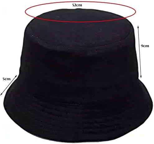 Crianças 1-3t Chapéus de balde solar Coda-de-abordagem anti-UV-chapéus de aba larga de algodão ajustados para 52cm