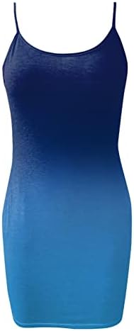 Amxyfbk feminina estampa feminina sem alças sem mangas de mangas largas de tamanho gradiente de colorido para mulheres2023