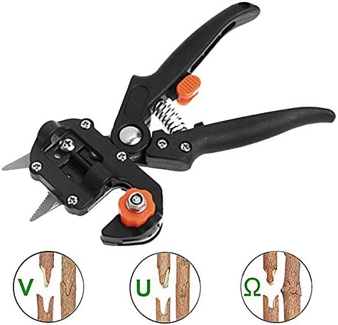 LCDCM portátil Fruit Tree Enfrenting Machine Garden Garden Máquina de enxerto com folhagem aparar tesoura de tesouras conjunto