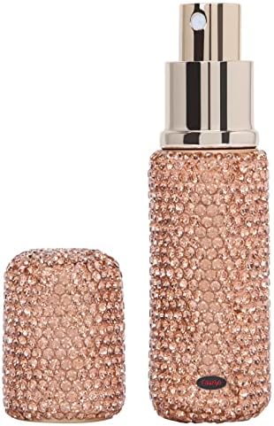 Fawziya mini garrafas de spray de vidro Bling 10 ml recipientes cosméticos com tampa-campanha