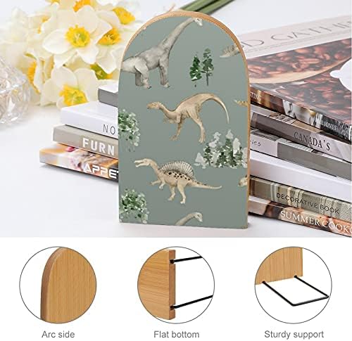 Dinossauros em aquarela Bookshelf-thelf-thelf-slip booken bookend Desk Office Acessórios