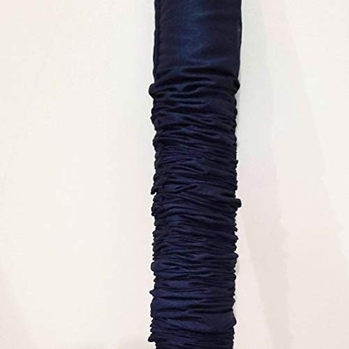 Cordamento de cordão e corrente, tipo de tubo de 9 pés, tecido de seda Dupioni Faux, uso para lustres, iluminação, fios