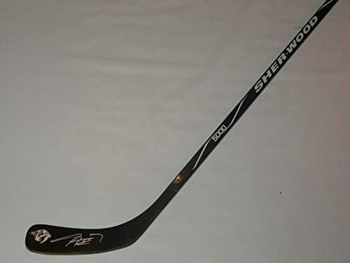 Kyle Turris assinou Hockey Stick Nashville Predators Prova autografada - Sticks NHL autografados