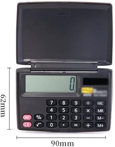 Mini calculadora MJWDP O escritório portátil de uso pessoal de bolso entregou 8 dígitos para o escritório da escola (cor: