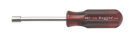 Xcelite HS7 Full Hollow Etaftiver, profundidade de 6 do orifício, diâmetro da lâmina de 7/32, comprimento de trabalho de 3-1/8