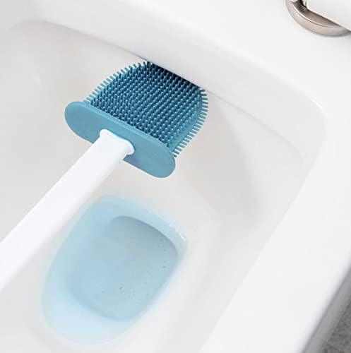 Luwoonng Breath e suporte do vaso sanitário 3 em 1, escovas de vaso sanitário de tamanho compacto, escova de tigela com
