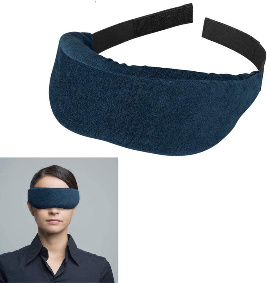 Guangming - máscara ocular para dormir, máscara de olho para dormir para homens, mulheres, conforto macio ocular capa