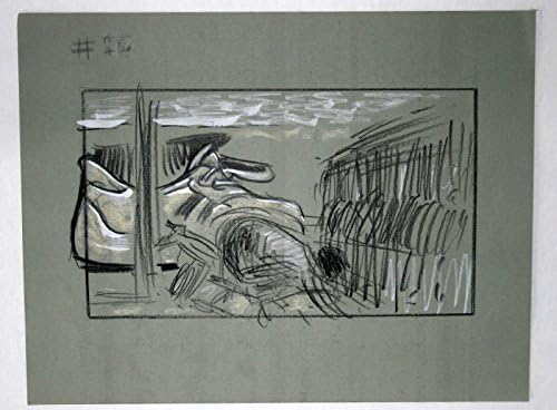 Honey eu explodi o garoto de 1992, o storyboard original da Art Carl Aldana Sapato #26