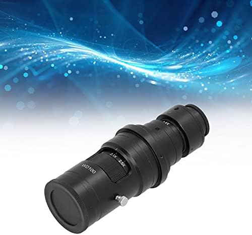 Lente de microscópio 200x Ajustável Zoom contínuo C-montanha lente óptica Lentes Industrial Microscope lentes