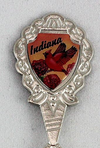 Indiana State Sovenir Collectible Twist Spoon 5 LPCO