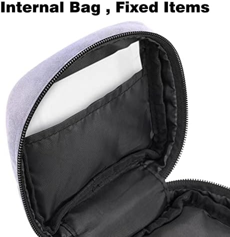 Bolsa de armazenamento de guardanapos sanitários Oryuekan, bolsas de zíper menstrual reutilizável portátil, bolsa de armazenamento