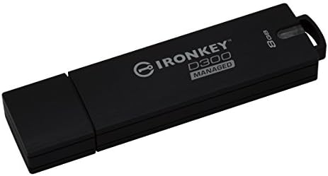 Kingston - IKD300SM/16GB - IRONKEY 16GB D300SM USB 3.1 Flash Drive - 16 GB - USB 3.1-256 bits AES - Compatível