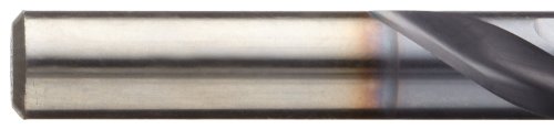 Cleveland 2002g TC Style High Speed ​​Steel Jobbers 'Drill Bit, Ticn revestido, haste redonda, ponto de 118 graus, tamanho de 3/64