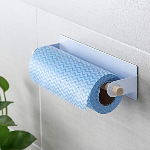 Suporte e dispensador de toalhas de papel quaanti sob armário, suporte de papel de papel de montagem em parede adesiva