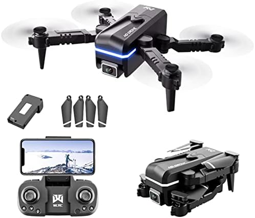981N01 Drone com dupla câmera 4K HD FPV Gretos de brinquedo de controle remoto para meninos com altitude Hold sem cabeça