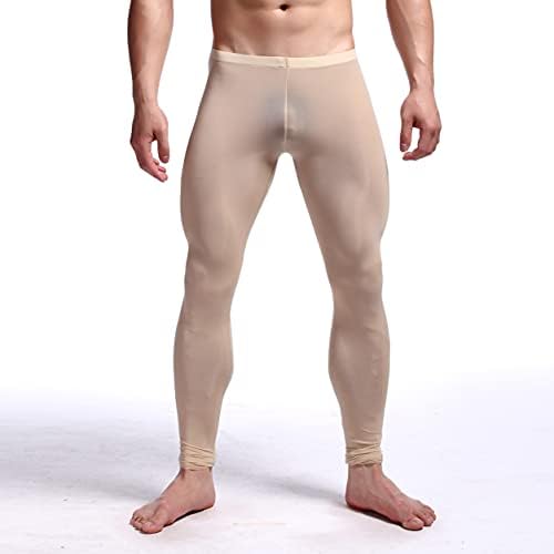 Calças de ioga de malha mash mash de Tiaobug, veem através de calças de fitness com tensão de fitness com tensão de fitness
