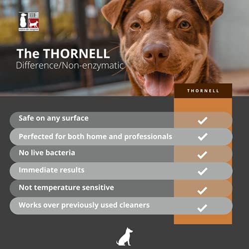 Concentrado de odor-off de Thornell Dog, odor de cheiro de animais de estimação para urina para cães, odores de