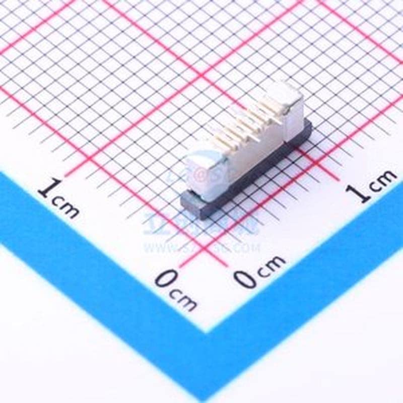 10 PCs contagem de 1 mmp: 4 gaveta Tipo de contato único/pino positivo do tipo A vertical ffc/fpc conector smd, p = 1mm 1mm 1m