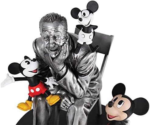 Enesco Grand Jester Studios D100 Walt com estatueta de Mickey Mouse