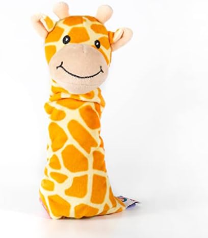 Kidsy Joy, Baby Soother Planta adorável para meninas e meninos | Cobertor com tags coloridas | Animal de pelúcia de bebê