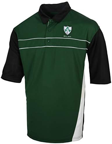 Shamrock Crest Lite Breathite Irish Rugby Jersey Polo Shirt