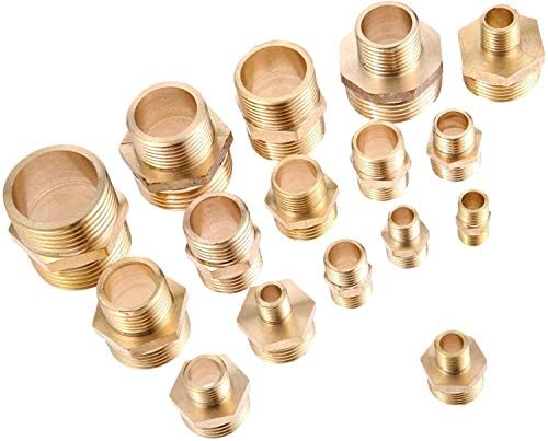 Kekeyang Conector Quick Air Push Acessórios rápidos 2pcs 1/8 1/4 3/8 1/2 3/4 1 tubo de latão de bronze mamilo ajuste adaptador rápido